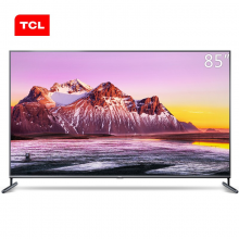 TCL 电视 85X6C （85英寸）高端巨幕 超清4KHDR全面屏 高配置人工智能液晶平板电视