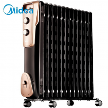 美的（Midea）取暖器/电暖器/低噪加湿烘衣13片大面积劲暖电热油汀NY2513-16JW