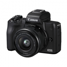 佳能EOS M50 微单反数码照相机 黑色（15-45mm IS STM镜头） 