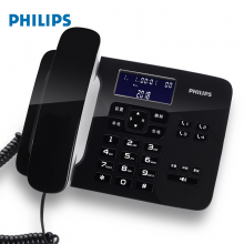 飞利浦CORD492 电话机座机(黑色)