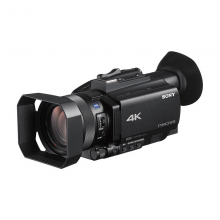 索尼（SONY）HXR-NX80 1.0 英寸CMOS 手持式4K摄录一体机 小巧便携 12倍光学 专业级摄录机中的掌中宝