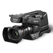 松下（Panasonic）HC-MDH3GK 高清摄像机 专业肩扛 婚庆会议 MDH3 黑色 标配