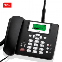 TCL 插卡电话机 移动固话 家用办公座机 电信手机卡 大音量 全中文 CF203C() 黑色