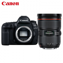 佳能（Canon）EOS 5D Mark IV 5D4 全畫幅 單反相機（EF 24-70mm f/2.8L II USM套裝）含512G SD卡專業套裝