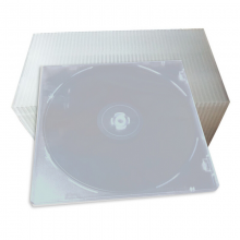 晨好光盘盒D-50 透明色塑料方形 50个/包 125*128*5mm