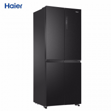 海尔(Haier)401升双变频风冷无霜多门四门十字门冰箱 DEO净味冷藏三挡变温哑光面板90°开门 BCD-401WBPZU1