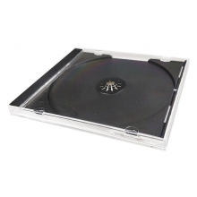 铼德DVD/CD 光盘盒 黑底薄盒10个 可装封面