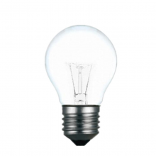 佛山照明 透明球泡25W-螺口E27-230V-黄光 普通传统钨丝球形灯泡 玻璃灯泡φ45mm*高75mm