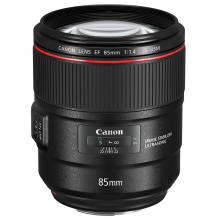 佳能（Canon） EF 85mm f/1.4L IS USM 中远摄定焦镜头 单反镜头 