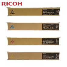 理光（Ricoh）MPC6003C型 (蓝/红/黄/黑) 套装彩色墨粉 适用MPC4503SP/5503SP 
