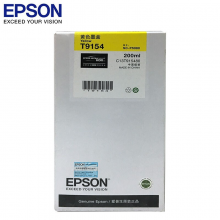 爱普生（EPSON）T9154黄色 Y墨水 适用于爱普生打印机(P5080机器) C13T915480 200ml