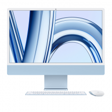 Apple iMac 24英寸 蓝色 4.5K屏 8核M3芯片(10核图形处理器) 24G 1TB SSD