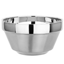 美厨（MAXCOOK）304不锈钢碗米饭碗儿童碗加厚隔热韩式碗宝石系列 MCWA-097(11.5cm)