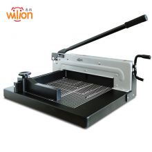 惠朗（huilang）手动重型厚层桌面式手动切纸机 裁纸机标书文件书本书籍切纸刀A4幅面裁切40mm HL-1106