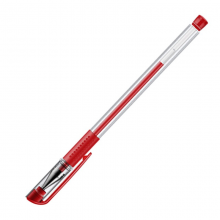 得力6600es 0.5mm 中性笔水笔 办公签字笔 12支红色中性笔