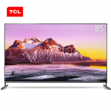 TCL 85X6C 85英寸液晶电视机 4k超高清 全面屏 人工智能 节能产品