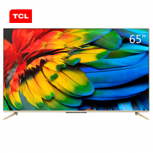 TCL 65D9 65英寸液晶平板电视机4K超高清护眼 超薄全面屏 人工智能语音 智慧屏 高色域画质 教育电视