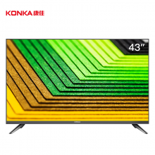 康佳（KONKA）LED43S2A 43英寸 全高清 智能网络WIFI 防蓝光液晶平板电视 黑色