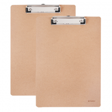 晨光 ADM95213文具A4纤维板书写板夹 记事夹文件夹垫板 2个装