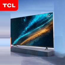 TCL 50G62E 50英寸 4K超高清电视 2+32GB 双频WIFI 远场语音支持方言 家用商用电视 