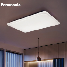 松下（Panasonic）客厅灯LED吸顶灯遥控调光调色简约时尚客厅卧室吸顶灯超薄长方灯HHXZ9006