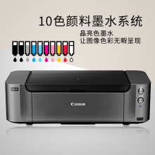 佳能（canon）PRO-10 A3幅面10色颜料墨水影像级专业无线照片打印机 官方标配