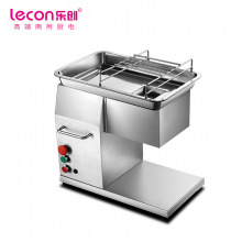 乐创(lecon) 商用台式切肉机 250KG/H小型台式不锈钢电动切肉片机 LC-J-TQ250