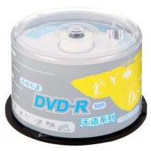紫光（UNIS）DVD-R光盘/刻录盘 天语系列 16速4.7G 桶装50片 