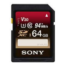 索尼（SONY） SD卡高速存储卡 闪存卡尼康佳能单反索尼微单相机内存卡 64G 94M/s 高速