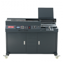 震旦AM50R-A4 全自动柜式胶装机 热熔胶粒装订机 