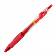 晨光 GP1008/0.5mm红色中性笔 经典按动子弹头签字笔