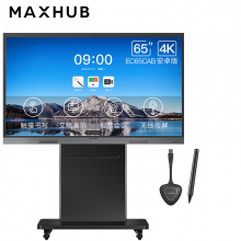 MAXHUB(EC65CAB+传屏器+智能笔+支架) 视频会议大屏解决方案65英寸会议平板4件套装 
