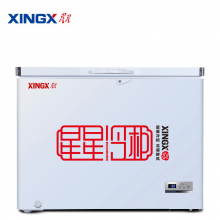 星星（XINGX） 303L 商用冰柜 冷藏冷冻转换智能风循环卧式冷柜 超市冰箱保鲜柜 BD/BC-303FE
