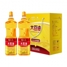 首农非转基因大豆油 双支礼盒装 1.8L*2