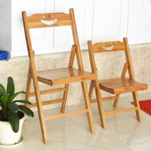 折叠椅子家用 新品凳子 凉椅便携式餐椅竹椅