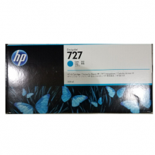 惠普（HP）727号墨盒 (F9J76A) C青色墨盒 (适用T920/T930/T1500/T250机型) 300ml
