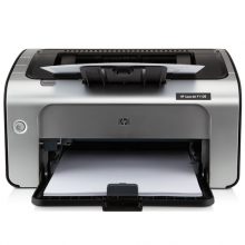 惠普HP LaserJet Pro P1108 黑白激光打印机 & 保内延保3年上门服务