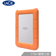 LaCie 1TB USB3.1 移动硬盘 Rugged 2.5英寸 三防便携