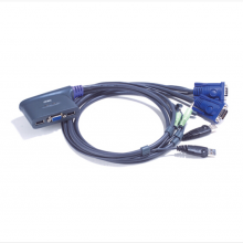 ATEN 宏正 CS62US 2端口USB KVM多电脑切换器 键盘切换