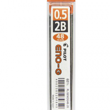 日本百乐（PILOT）自动铅笔芯/活动铅芯 0.5mm 2B替芯 48根装PL-5ENOG-48-2