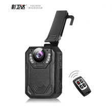 影卫达DSJ-V9执法记录仪微型安霸A7芯片4K高清红外夜视带无线遥控可连续录像14小时内置128G