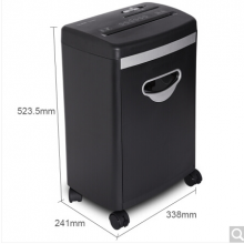 科密(comet)5级保密办公商用碎纸机（单次6张 持续10分钟 18L 可碎卡、光盘）T618D