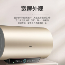 海尔（Haier）安心浴60升电热水器 2200W速热金刚无缝胆水质监测大水量WIFI智控 EC6001-PD3(U1)