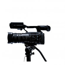 杰伟世 JVC GY-HC550EC 4K直播专业新闻采访手持摄像机摄影机录像机录影机/录课/会议 官方标配