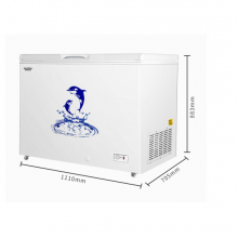 澳柯玛（AUCMA）323升卧式商用大容量冰柜 冷藏冷冻转换冷柜  BC/BD-323NE