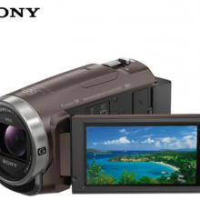 索尼（SONY）HDR-CX680 高清数码摄像机 5轴防抖 30倍光学变焦（棕色）
