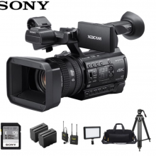 索尼(SONY) PXW-Z150摄像机套装1英寸 CMOS 4K手持式广播级摄录一体机Z150摄像机豪华套餐