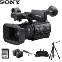 索尼(SONY) PXW-Z150摄像机套装1英寸 CMOS 4K手持式广播级摄录一体机Z150摄像机专业套餐
