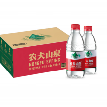 农夫山泉 饮用水 饮用天然水380ml 1*24瓶 