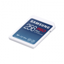 三星（SAMSUNG）256GB SD存储卡Pro Plus U3 V30读速160MB/s写速120MB/s高速专业数码相机内存卡